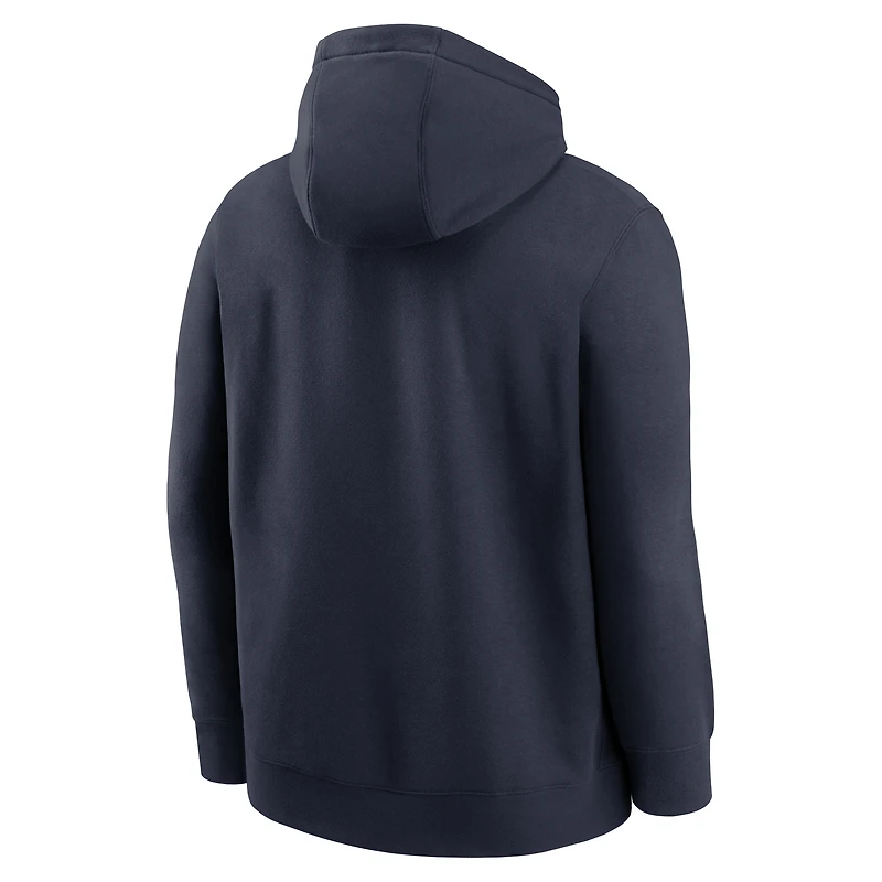 Sweat à capuche Nike bleu marine Chicago Bears Best Season Rewind Club pour homme