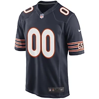 Men's Nike Navy Chicago Bears Custom - Game Jersey