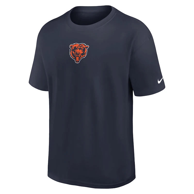 Men's Nike Navy Chicago Bears Dominate The Game Essential Max90 T-Shirt