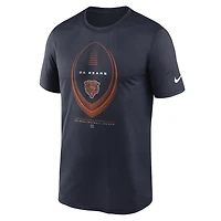 Men's Nike Navy Chicago Bears Legend Icon Dri-FIT T-Shirt