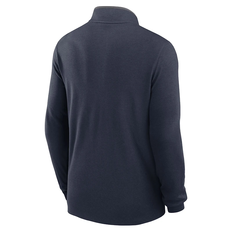 Men's Nike Navy Chicago Bears Lightweight Victory Dri-FIT Half-Zip Pullover