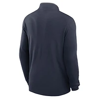 Men's Nike Navy Chicago Bears Lightweight Victory Dri-FIT Half-Zip Pullover