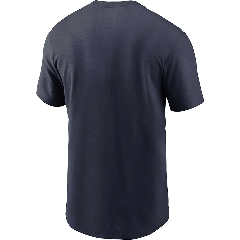 Men's Nike  Navy Chicago Bears Lockup Essential T-Shirt