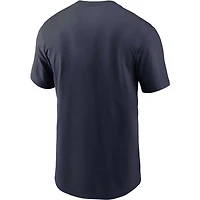 Men's Nike  Navy Chicago Bears Lockup Essential T-Shirt