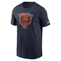 Men's Nike Navy Chicago Bears Primetime Logo Essential T-Shirt