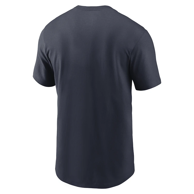 Men's Nike Navy Chicago Bears Rewind Essential T-Shirt
