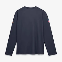 Men's Nike  Navy Chicago Bears Sideline Coaches UV Dri-FIT Long Sleeve Shirt