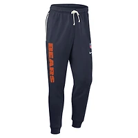 Men's Nike Navy Chicago Bears Sideline Standard Issue Ground Game Dri-FIT Taper Pants