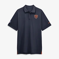 Men's Nike Navy Chicago Bears Sideline Tour Dri-FIT Polo
