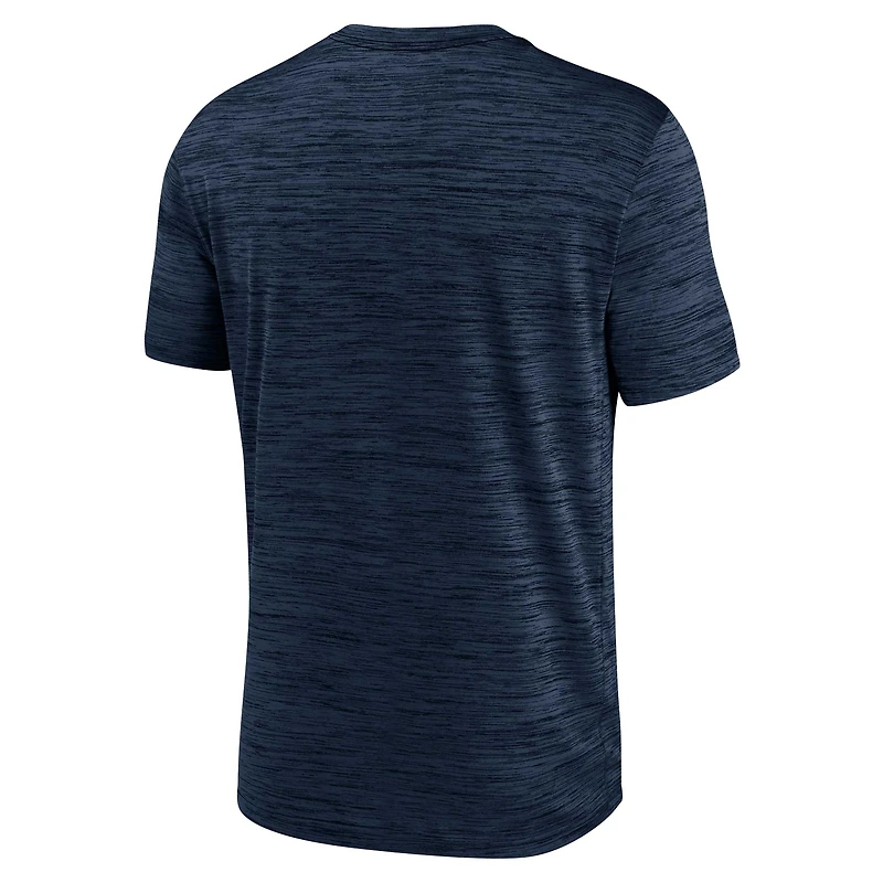 Men's Nike Navy Chicago Bears Team Sideline Velocity Performance - T-Shirt