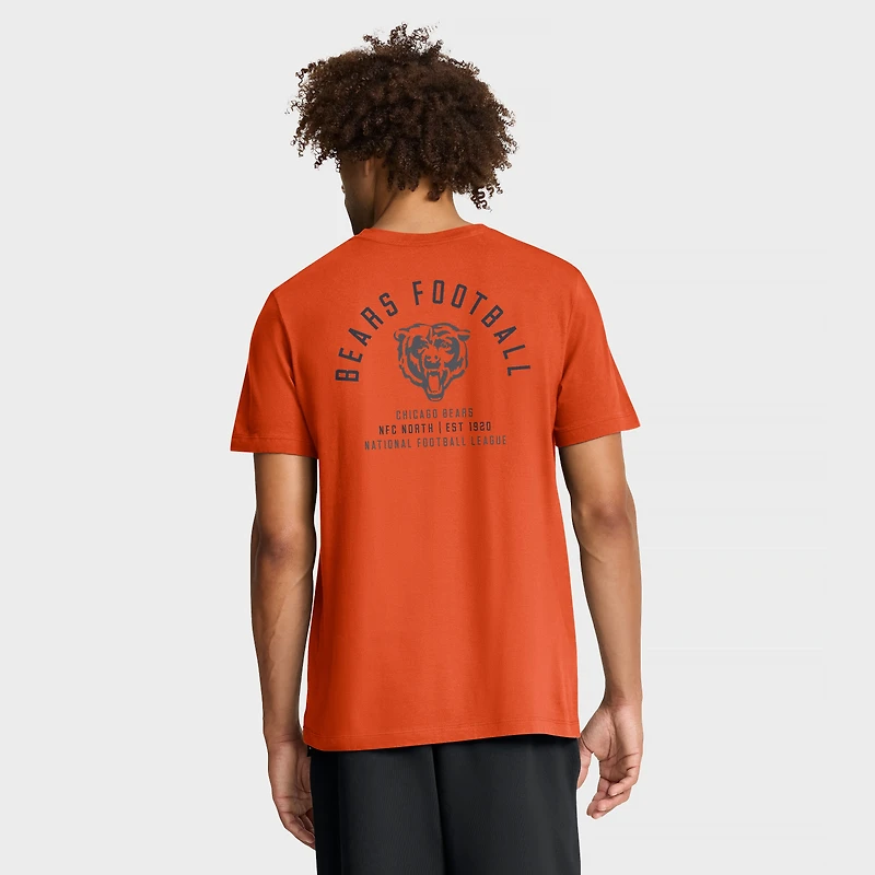 Men's Nike  Orange Chicago Bears Essential T-Shirt