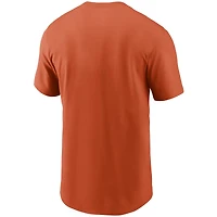 Men's Nike Orange Chicago Bears Primary Logo T-Shirt