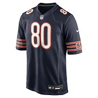 Men's Nike Qadir Ismail  Navy Chicago Bears Team Game Jersey