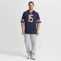 Men's Nike Rome Odunze Navy Chicago Bears  Player Game Jersey
