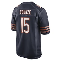 Men's Nike Rome Odunze Navy Chicago Bears  Player Game Jersey