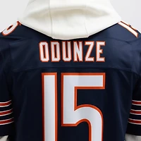 Men's Nike Rome Odunze Navy Chicago Bears Vapor F.U.S.E. Limited Jersey