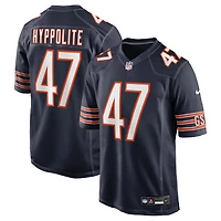 Men's Nike Ruben Hyppolite II  Navy Chicago Bears Team Game Jersey