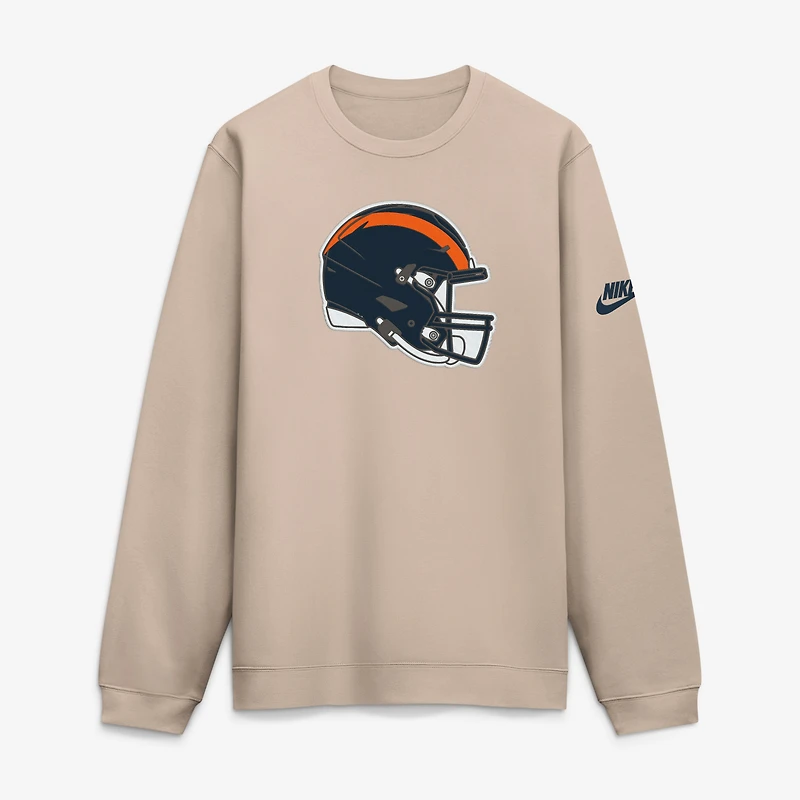 Sweat-shirt à enfiler Nike Sand Chicago Bears Formation Rewind Club pour homme