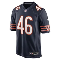 Men's Nike Scott Daly  Navy Chicago Bears Team Game Jersey