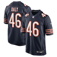 Men's Nike Scott Daly  Navy Chicago Bears Team Game Jersey