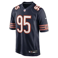 Men's Nike Shemar Turner  Navy Chicago Bears Team Game Jersey