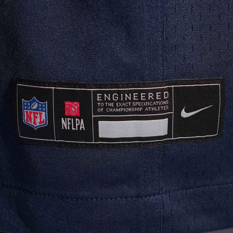 Maillot Nike Shemar Turner bleu marine pour homme des Chicago Bears