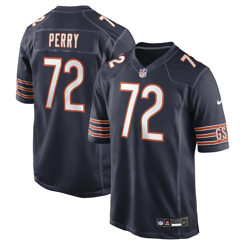 Men's Nike William Perry Navy Chicago Bears Game Retired Player Jersey