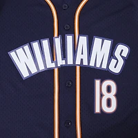 Maillot de baseball boutonné en maille bleu marine Pro Standard Caleb Williams des Chicago Bears pour homme