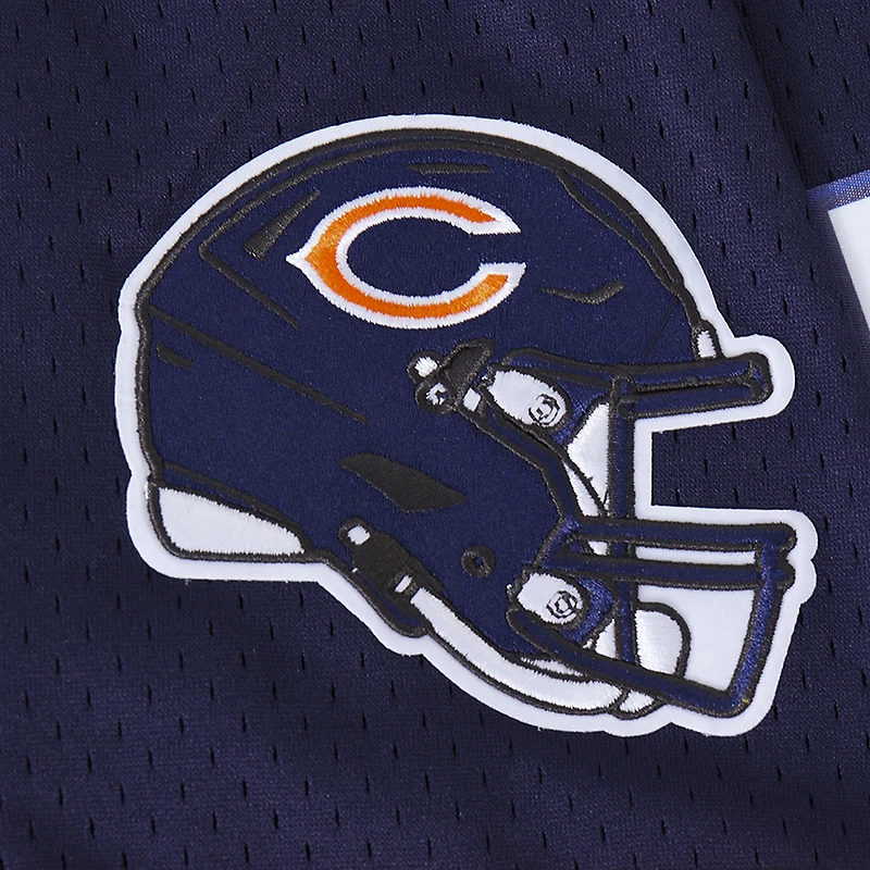 Maillot de baseball boutonné en maille bleu marine Pro Standard Caleb Williams des Chicago Bears pour homme