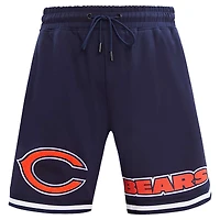 Short en chenille classique Pro Standard bleu marine Chicago Bears pour hommes