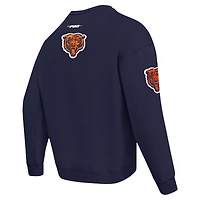 Sweat-shirt à enfiler épaules tombantes Turn It Up Pro Standard Navy Chicago Bears pour homme