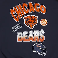 Sweat-shirt à enfiler épaules tombantes Turn It Up Pro Standard Navy Chicago Bears pour homme