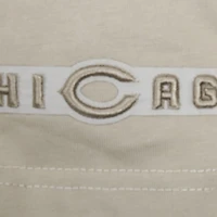 Men's Pro Standard Tan Chicago Bears Neutrals Capsule Short Sleeve Pullover Hoodie
