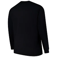 Men's Profile  Black Chicago Bears Big & Tall Pop Long Sleeve T-Shirt