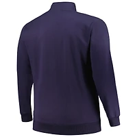 Veste en polaire à quart de zip pour hommes Profile Navy Chicago Bears Big & Tall