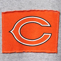 T-shirt à manches longues pour homme Refried Apparel Chicago Bears Sustainable Angle gris chiné