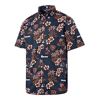Men's Reyn Spooner Navy Chicago Bears Kekai Button-Up Shirt