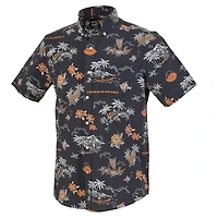 Chemise boutonnée rétro Kekai Performance pour homme, bleu marine, Reyn Spooner, Chicago Bears
