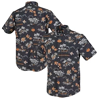 Chemise boutonnée rétro Kekai Performance pour homme, bleu marine, Reyn Spooner, Chicago Bears