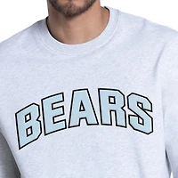 Sweat-shirt polaire Starter Ash Chicago Bears Faceoff pour homme