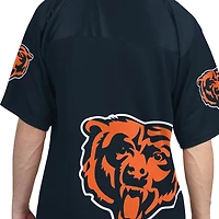 Men's Starter Navy/White Chicago Bears Short Sleeve & Long T-Shirt Combo Pack