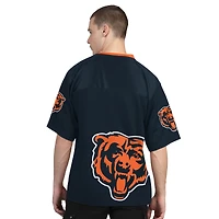Men's Starter Navy/White Chicago Bears Short Sleeve & Long T-Shirt Combo Pack