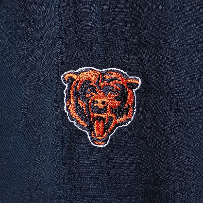 Chemise boutonnée Tommy Bahama Navy Chicago Bears Azule Oasis pour hommes