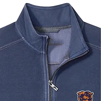 Men's Tommy Bahama  Navy Chicago Bears Big & Tall Montego Bay Half-Zip Pullover