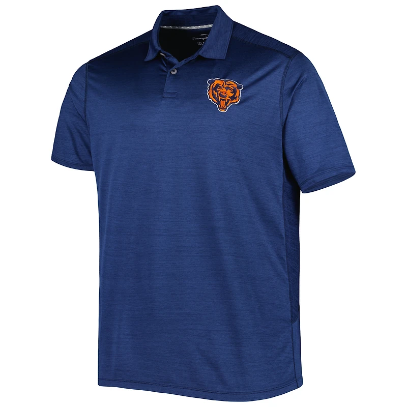 Polo Tommy Bahama bleu marine Chicago Bears Delray Frond IslandZone pour homme