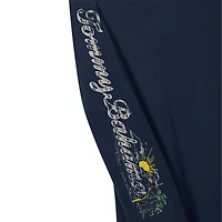 Men's Tommy Bahama Navy Chicago Bears Oasis Endzone Lux Long Sleeve T-Shirt