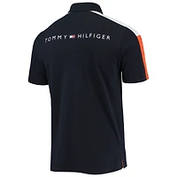 Men's Tommy Hilfiger Navy/Orange Chicago Bears Logan Polo
