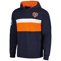 T-shirt à capuche manches longues Tommy Hilfiger bleu marine Chicago Bears Morgan pour hommes