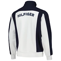 Men's Tommy Hilfiger White/Navy Chicago Bears Nolan Full-Zip Track Jacket