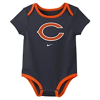 Ensemble trois pièces Nike Chicago Bears pour nouveau-né et bébé